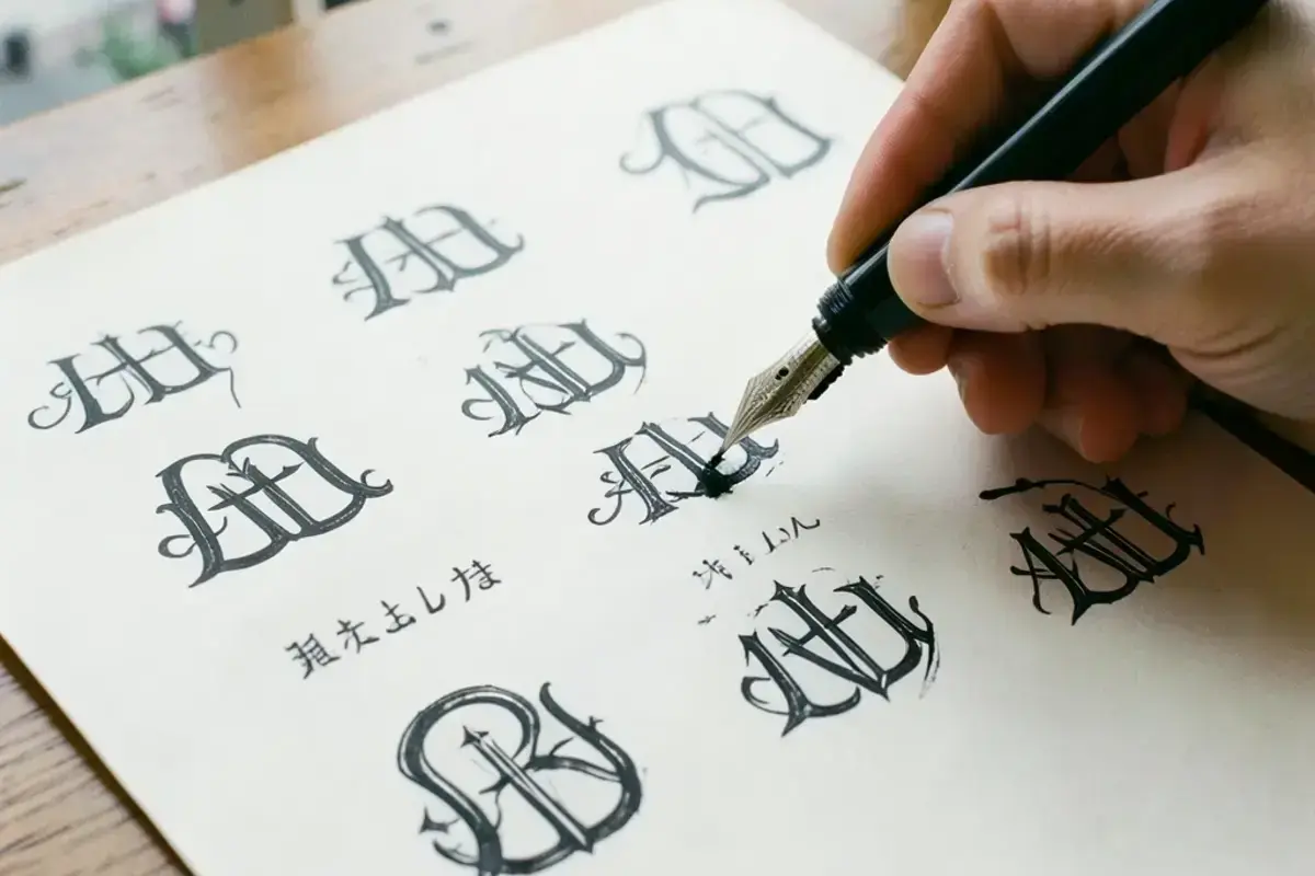 ロゴの制作過程